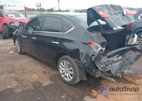2017 Nissan Sentra S z USA, uszkodzony, nr VIN 3N1AB7AP4HY204923